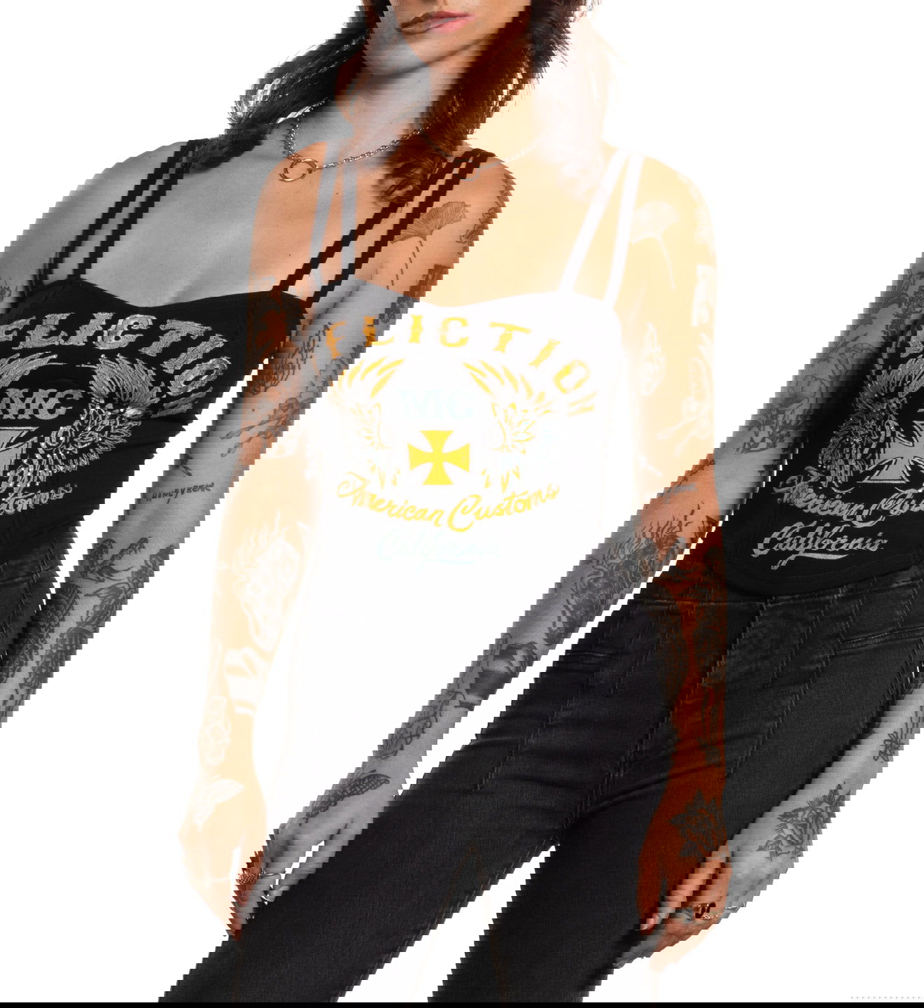 Ac Demons Bustier - Affliction Clothing