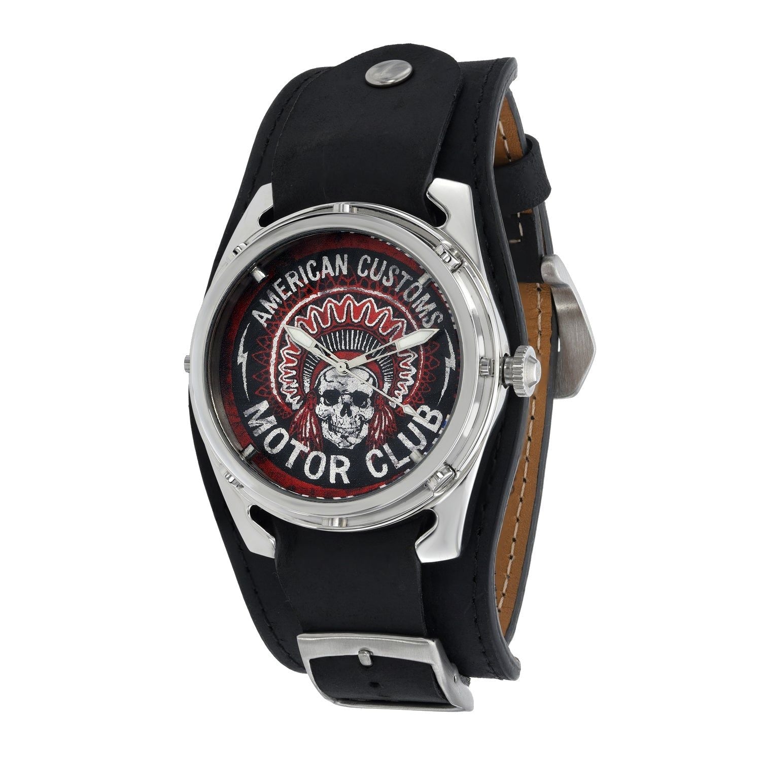 Indian Skull Watch - Affliction Clothing