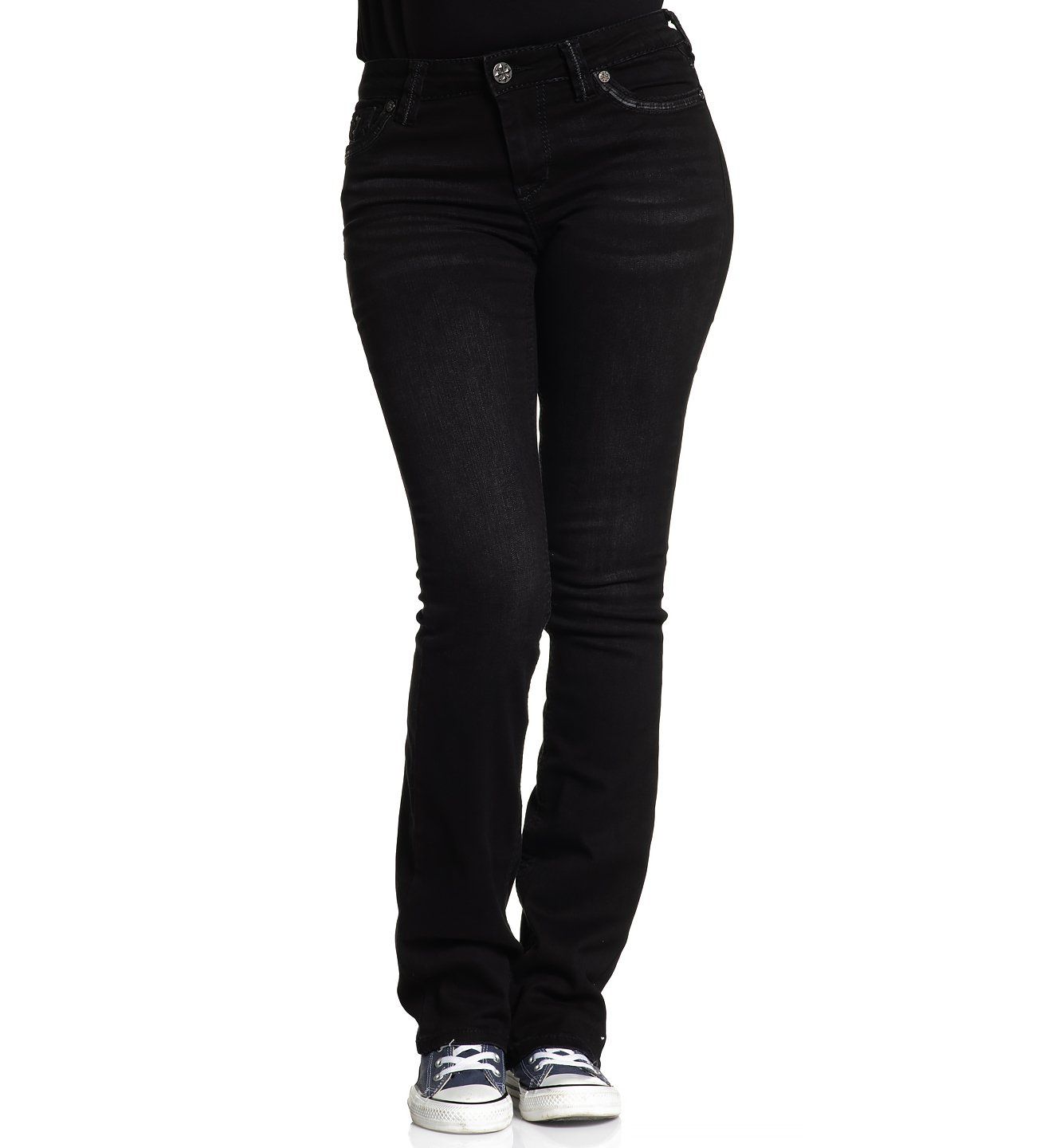 Jade Standard Jet Black - Affliction Clothing