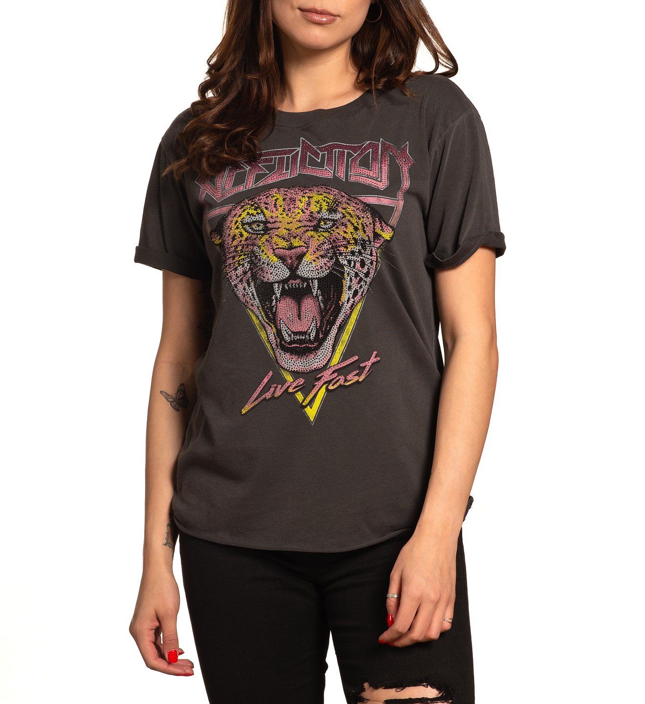 Leopard Head - Affliction Clothing
