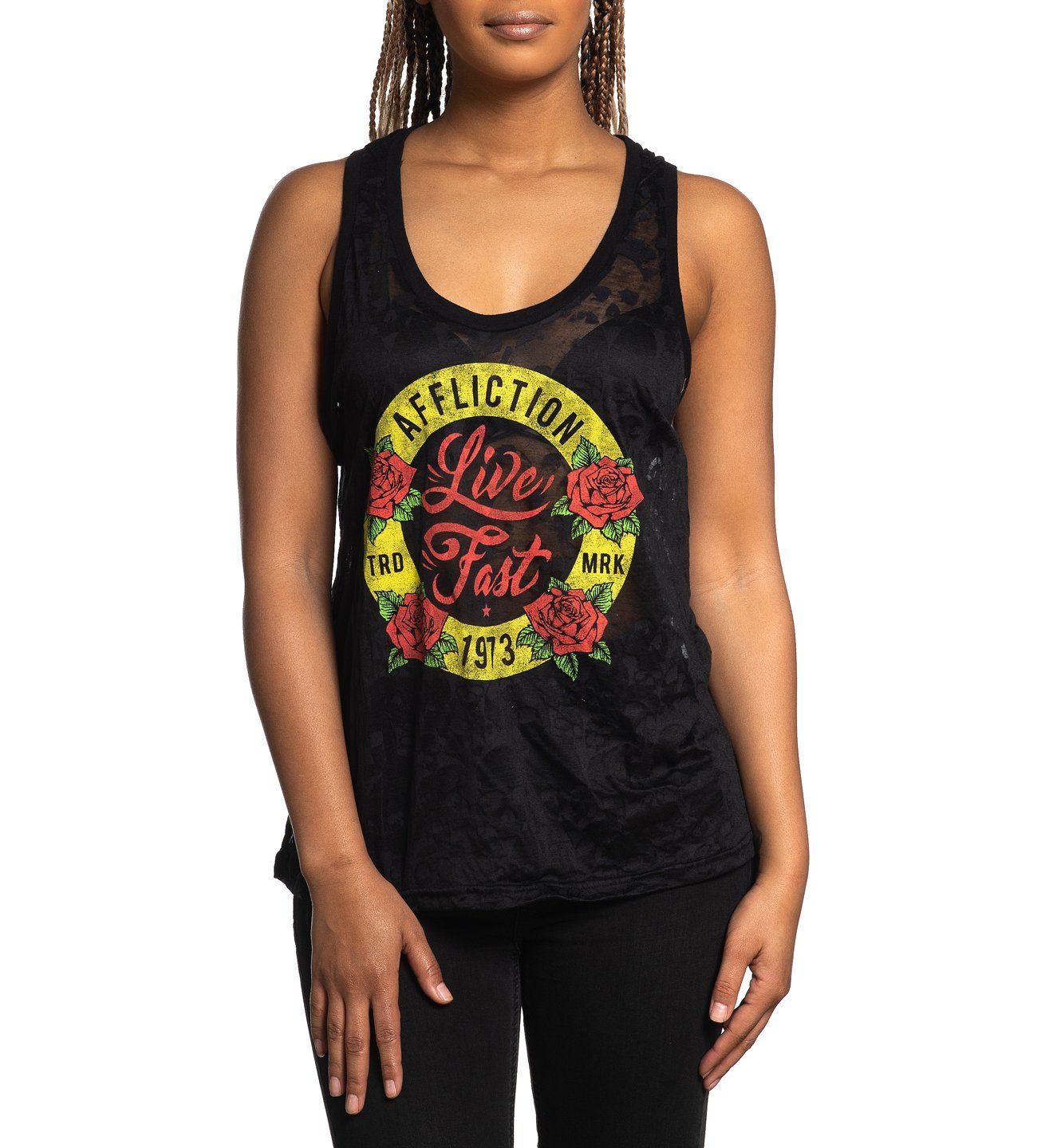 Live Fast Mark - Affliction Clothing