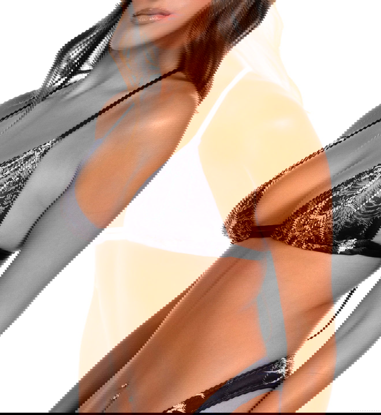 Skeleton Bikini Top - Affliction Clothing