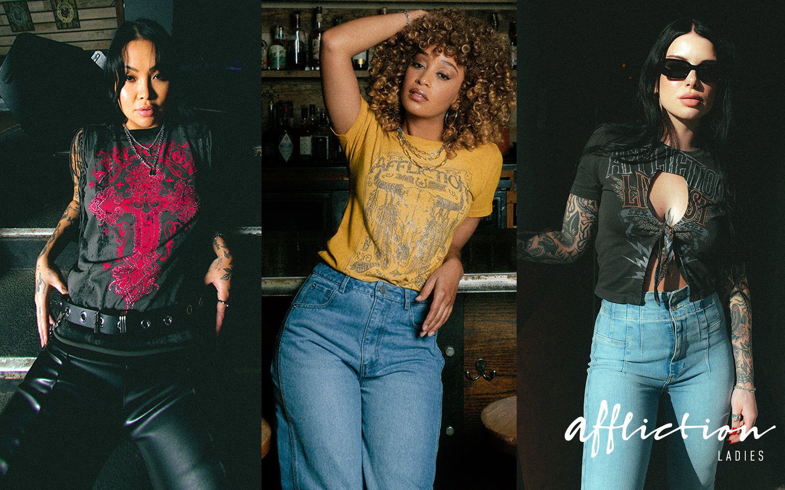 Women's Short Sleeve - Affliction Clothing